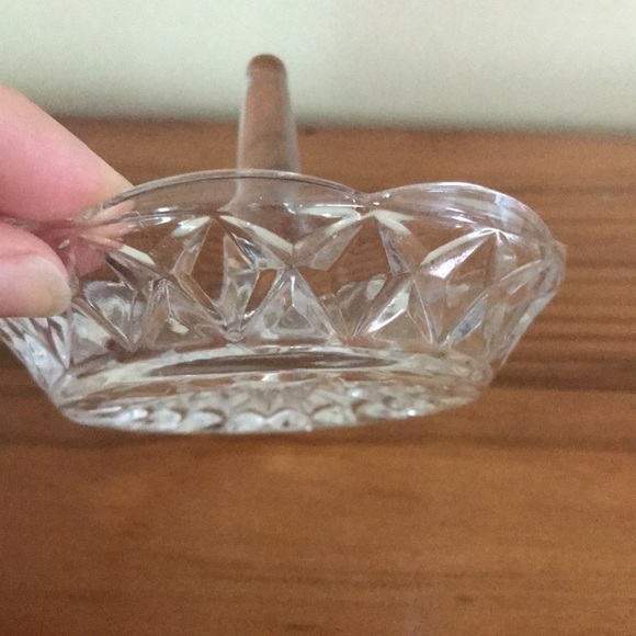 VTG Royal Limited Crystal ring holder. Starburst pattern. EUC. Jewelry holder. - Picture 2 of 7